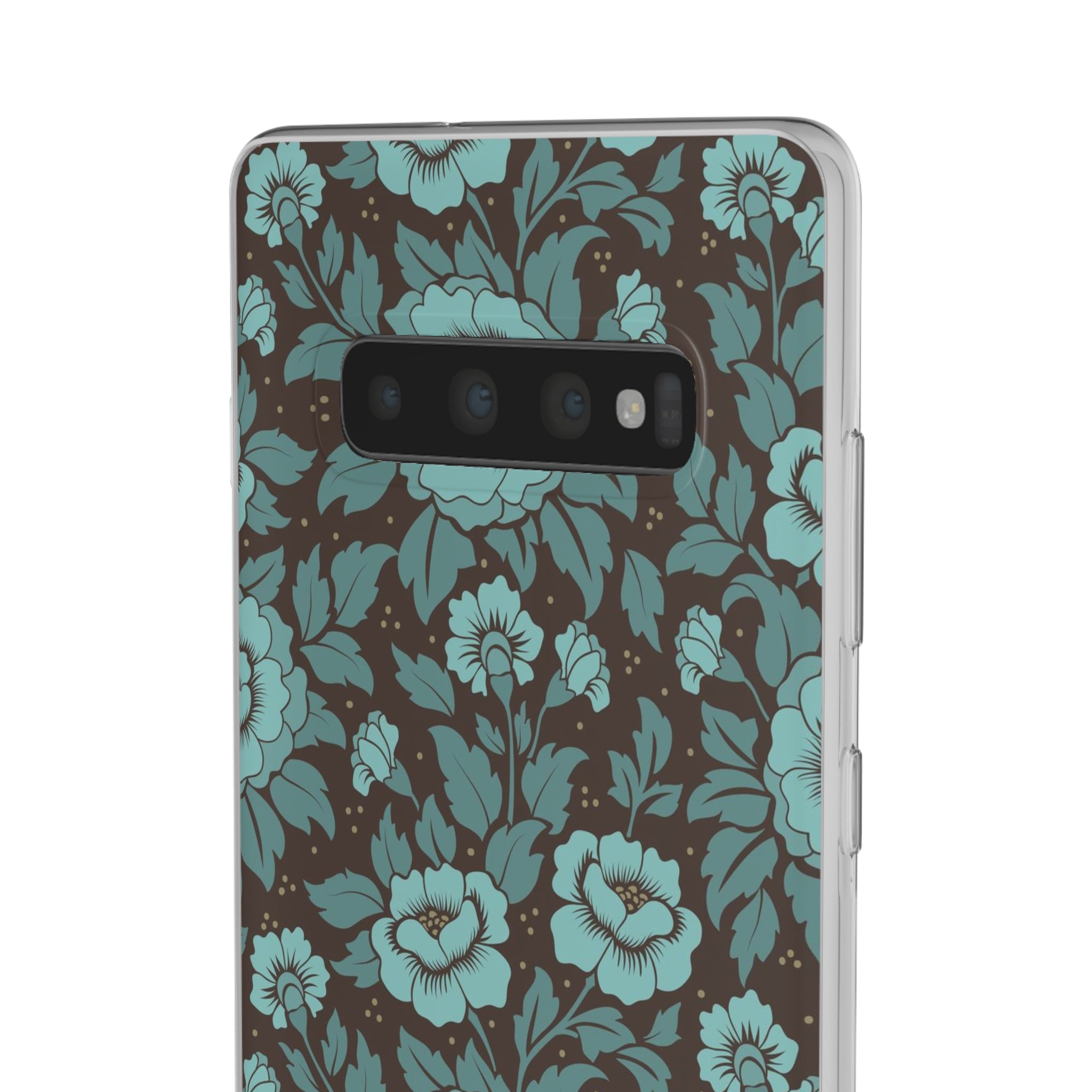 Turquoise floral Slim