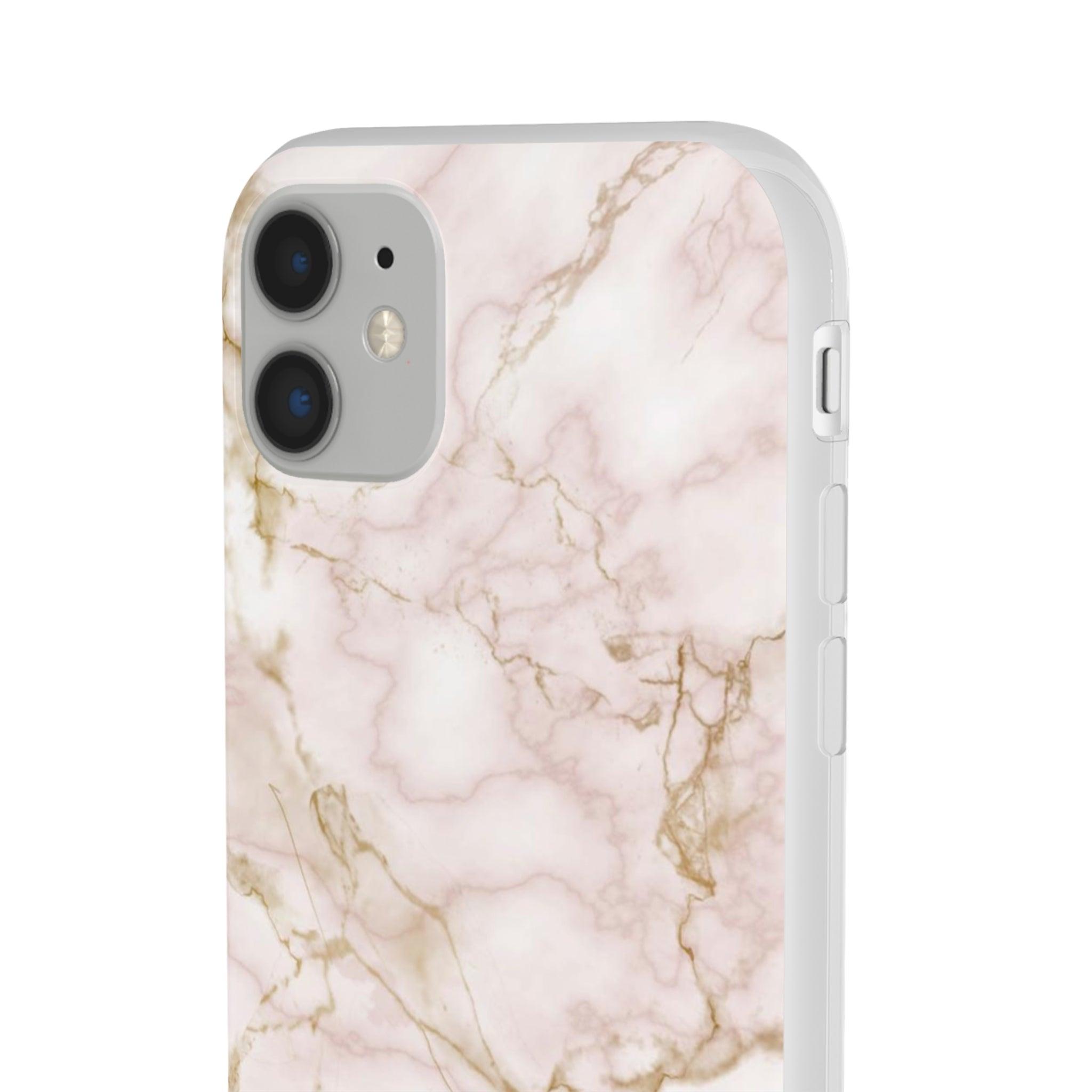 Golden Rosed Marble Slim - PrettyKase