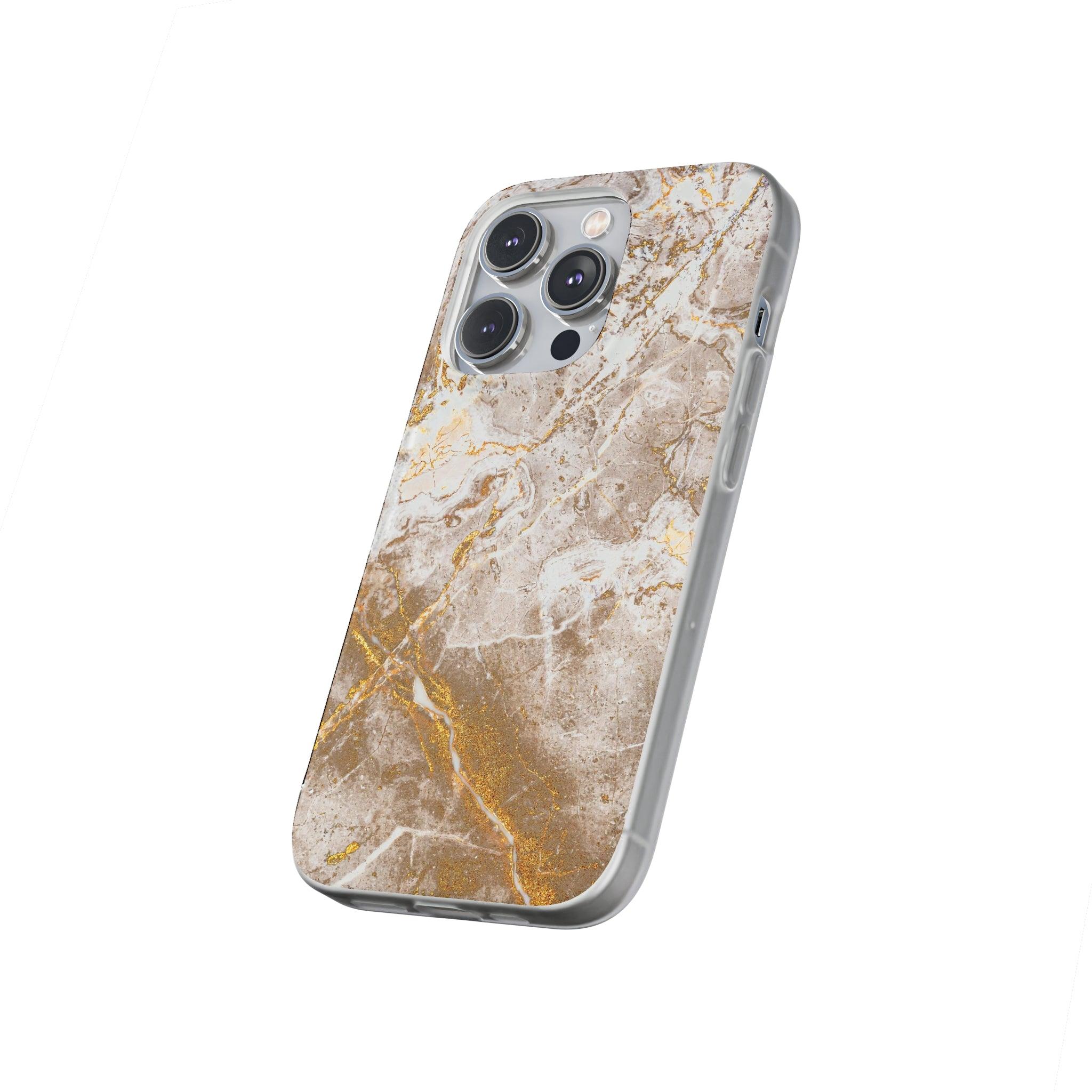 Marble Gold Slim - PrettyKase