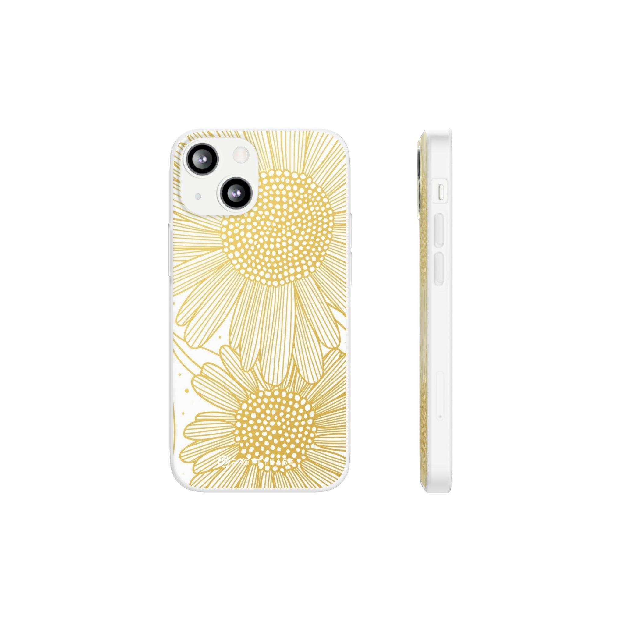 White Sun Flower Slim - PrettyKase