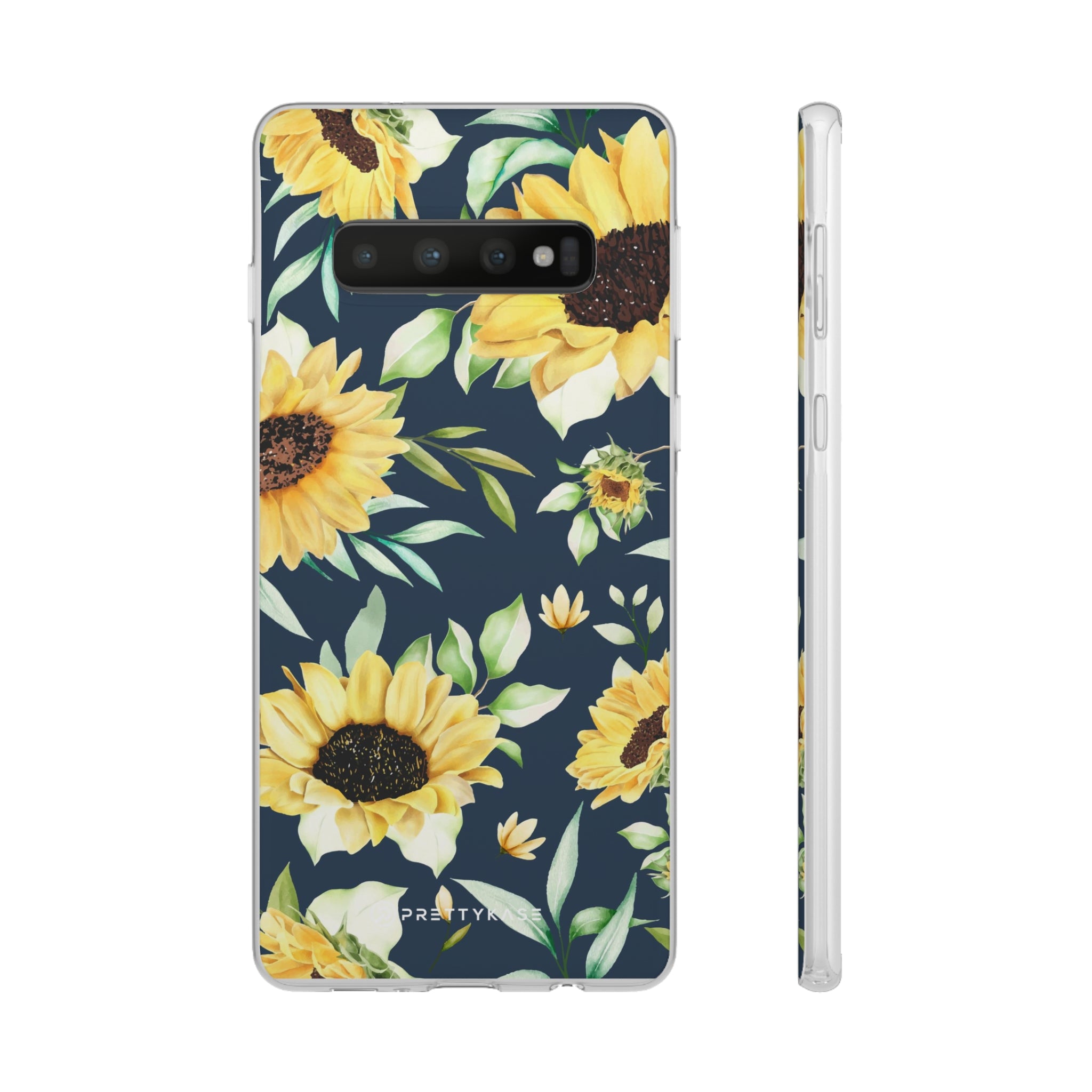 Yellow Floral Evening Slim