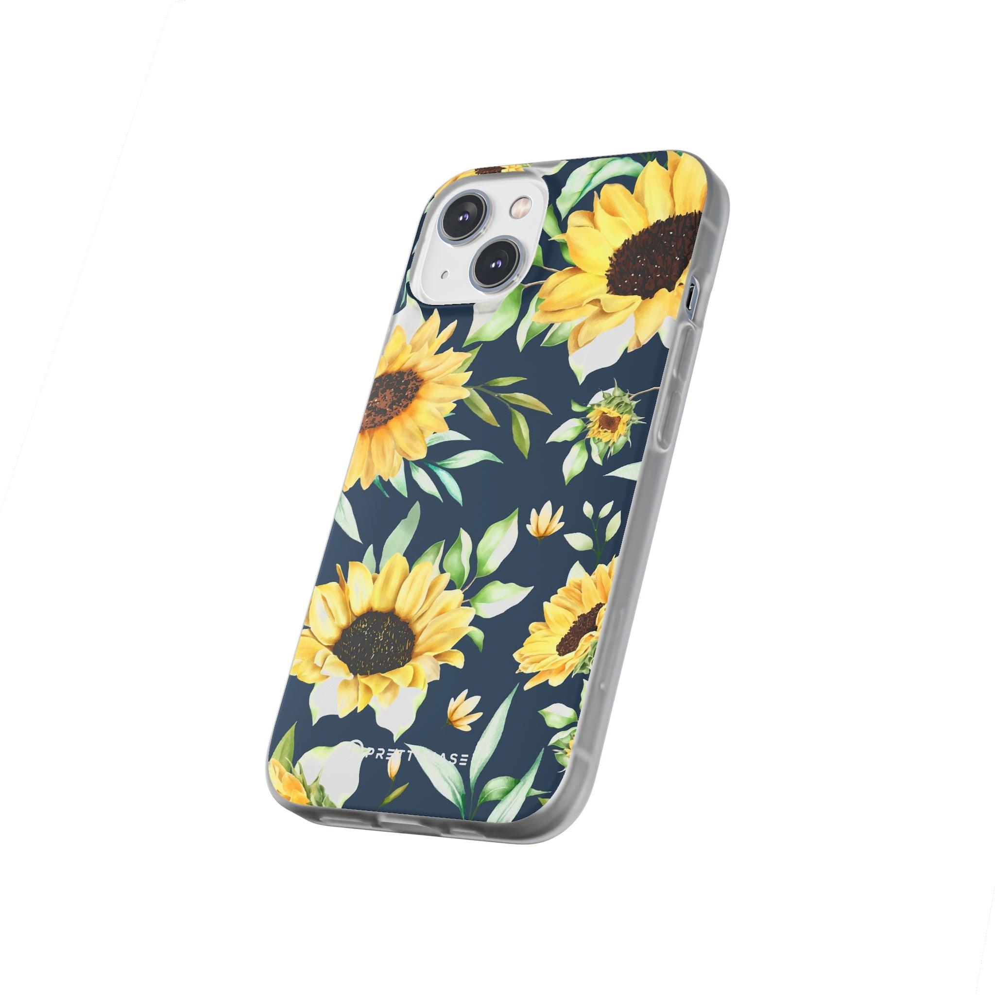 Yellow Floral Evening Slim - PrettyKase