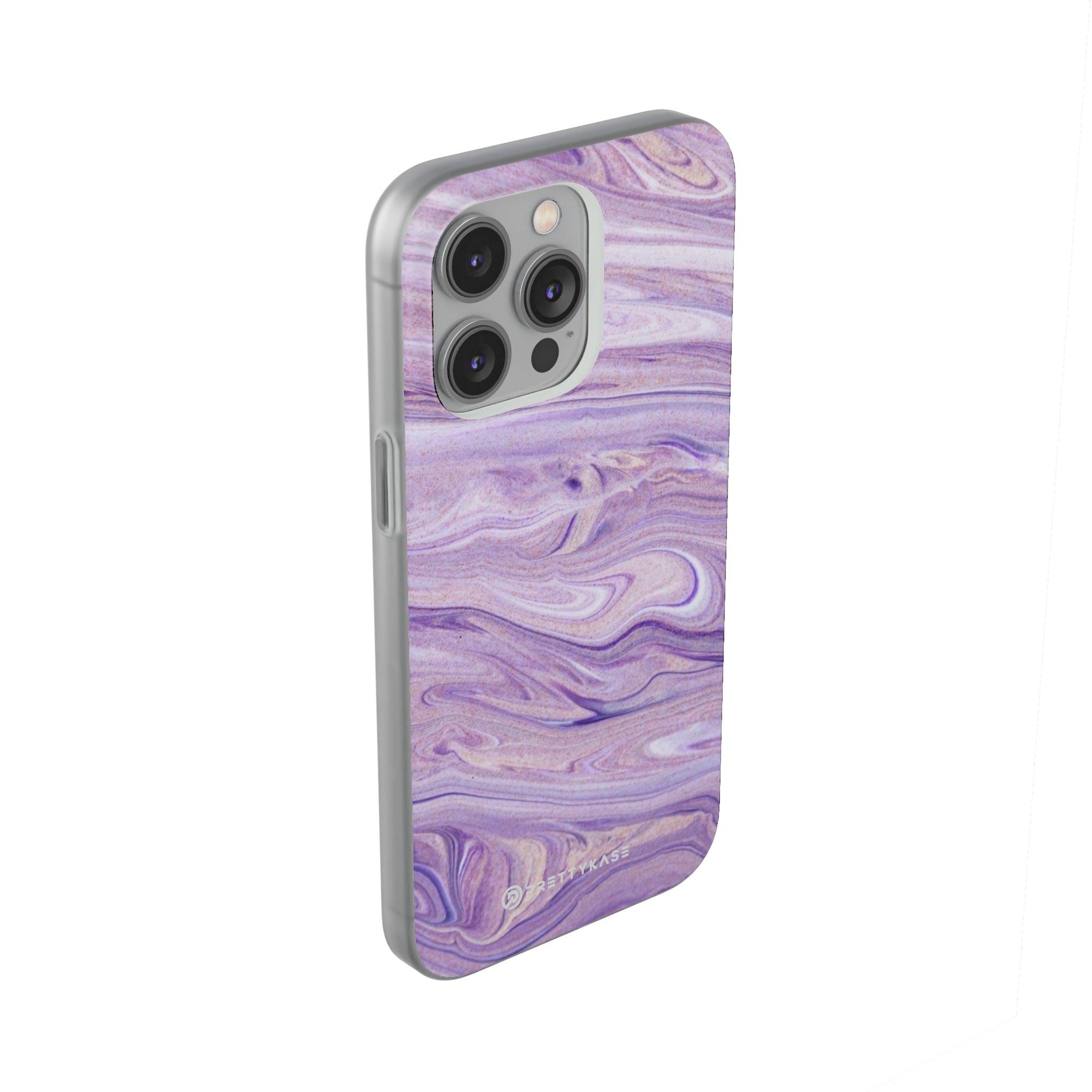 Purple Marble Slim - PrettyKase