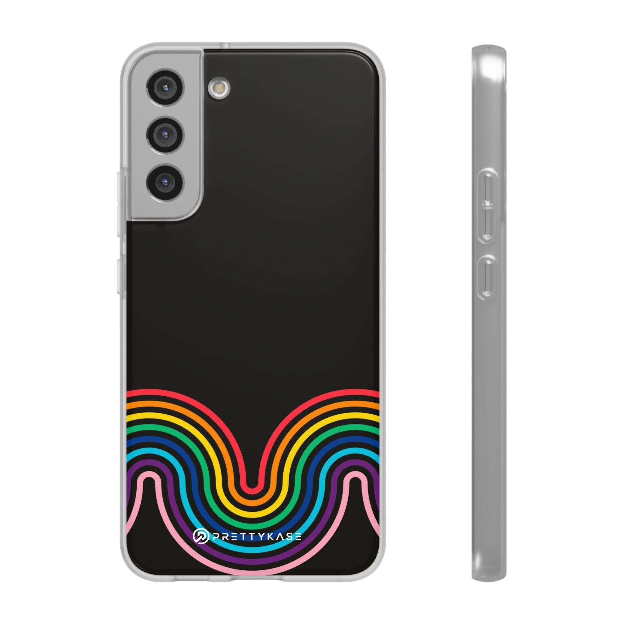 Black and Rainbow Slim