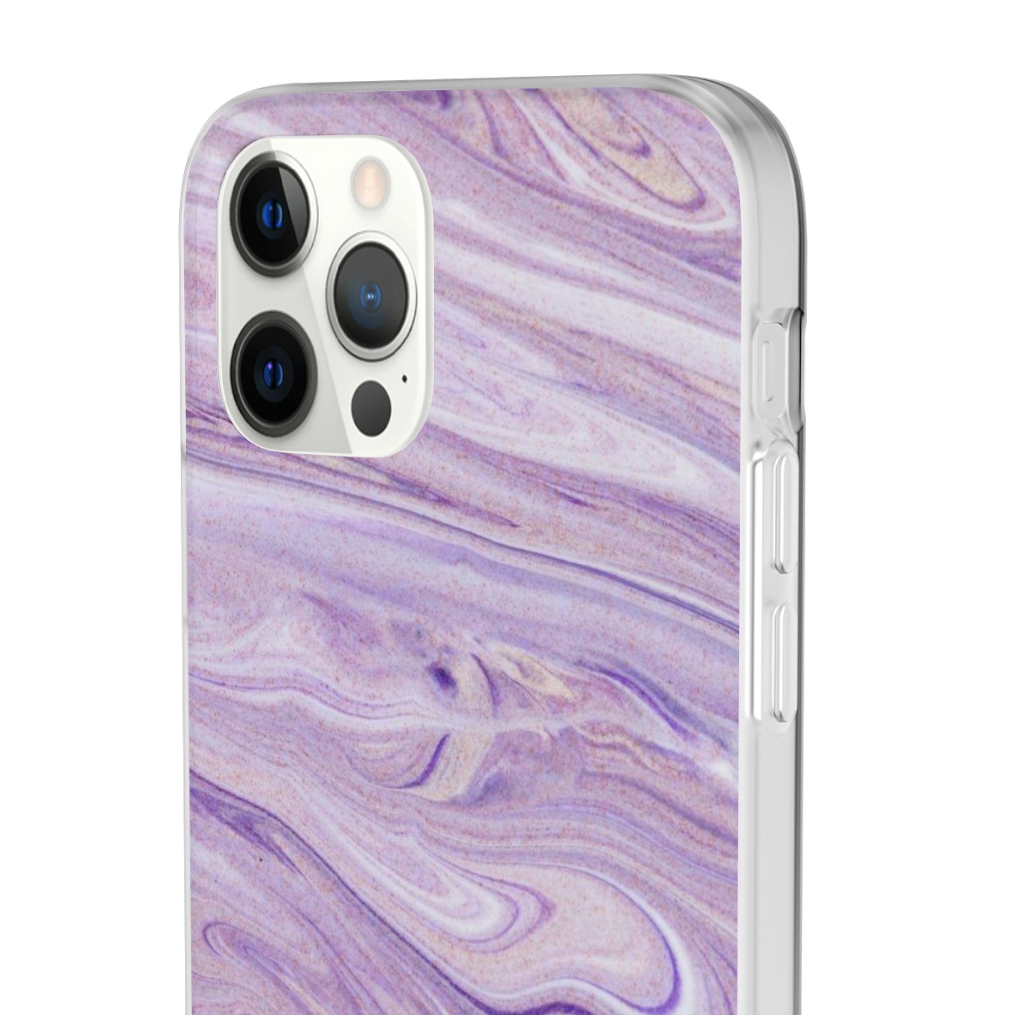 Purple Marble Slim - PrettyKase