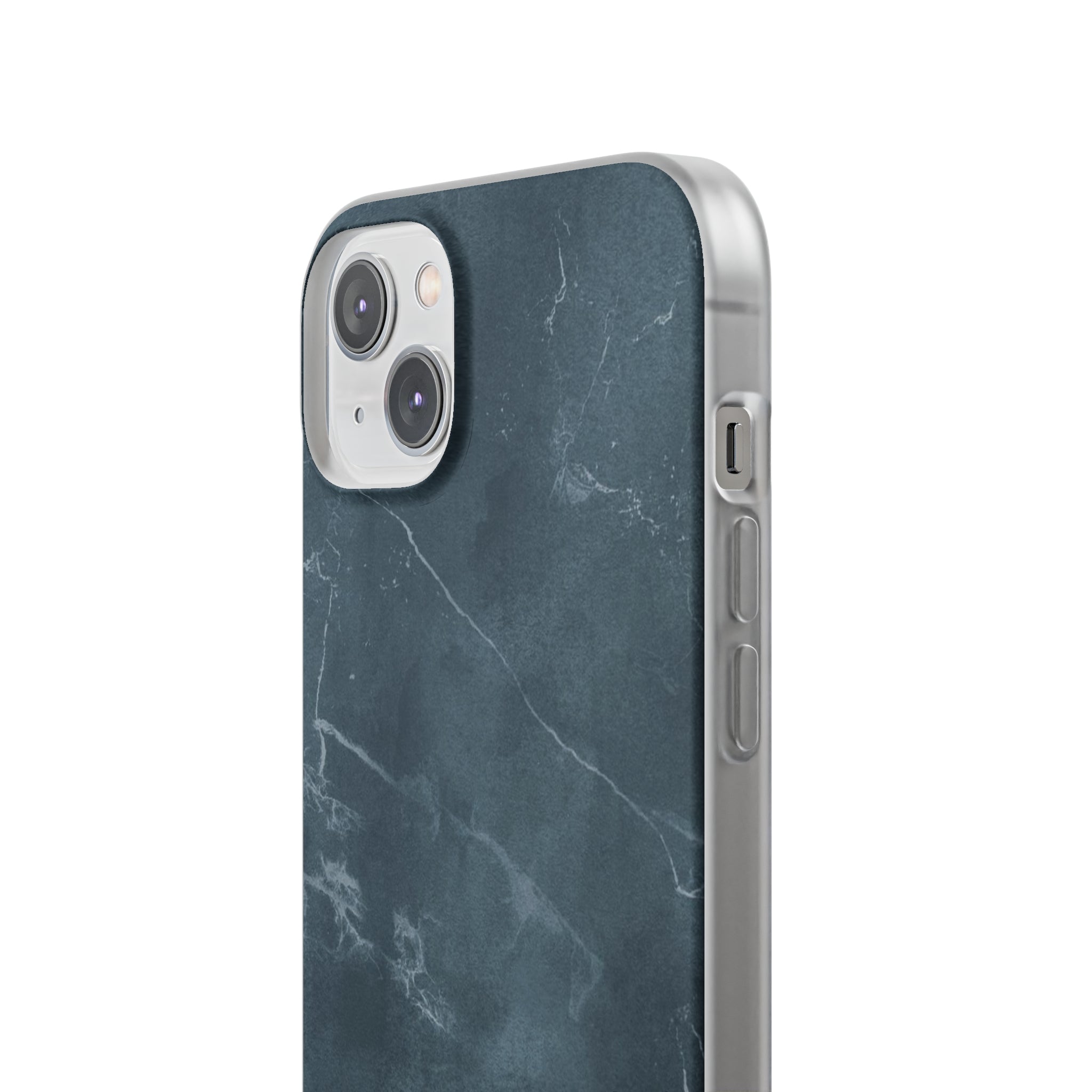 Grey Blue Marble Slim