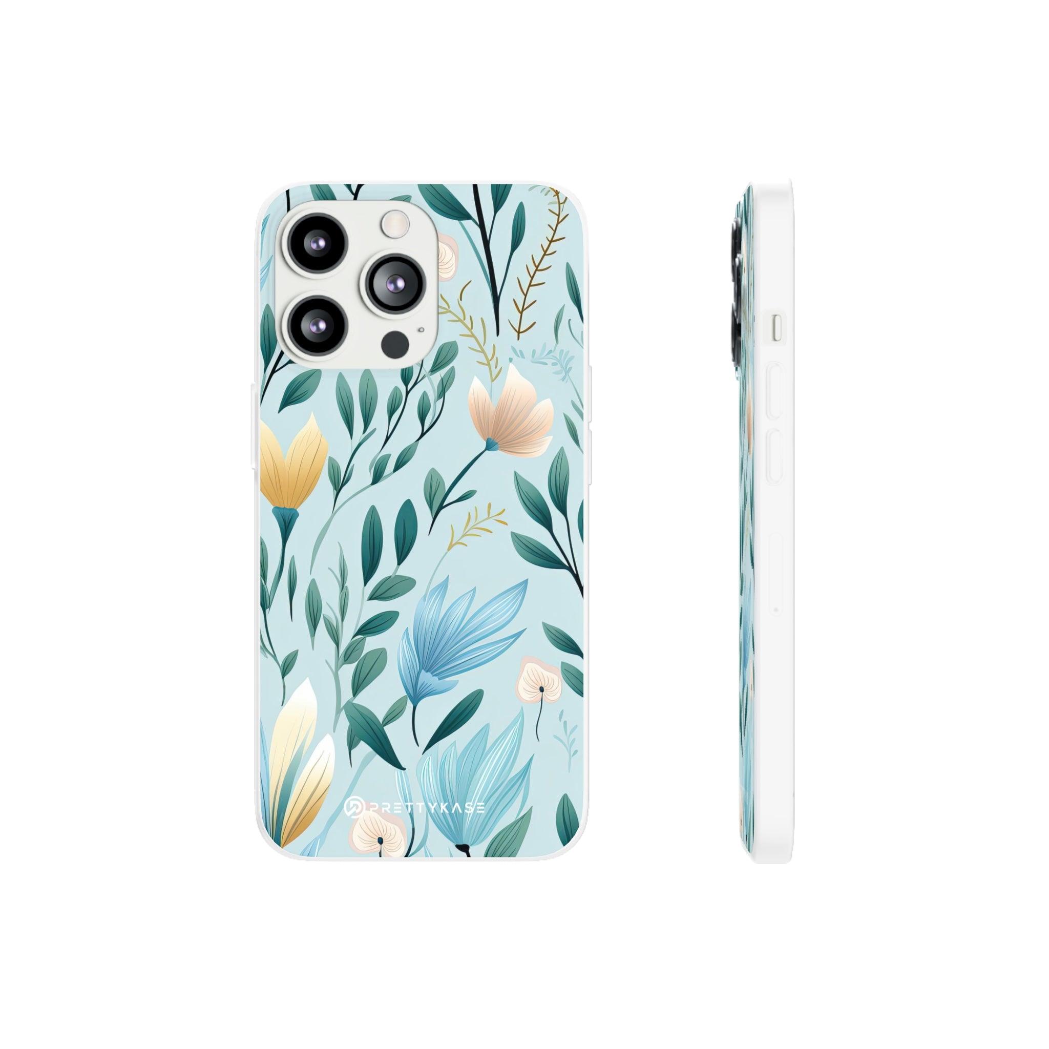 Flower Leaf Pastel Slim - PrettyKase