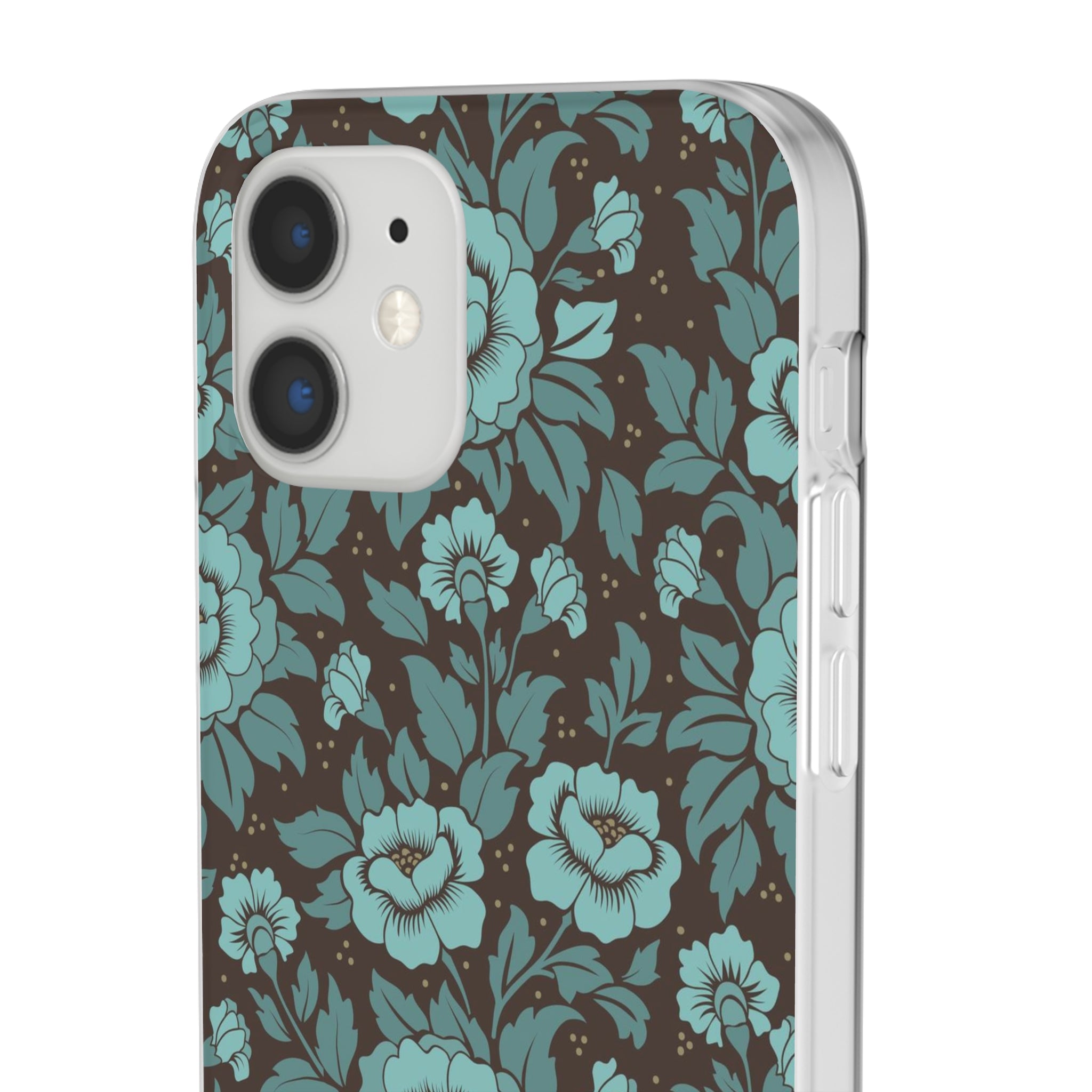 Turquoise floral Slim