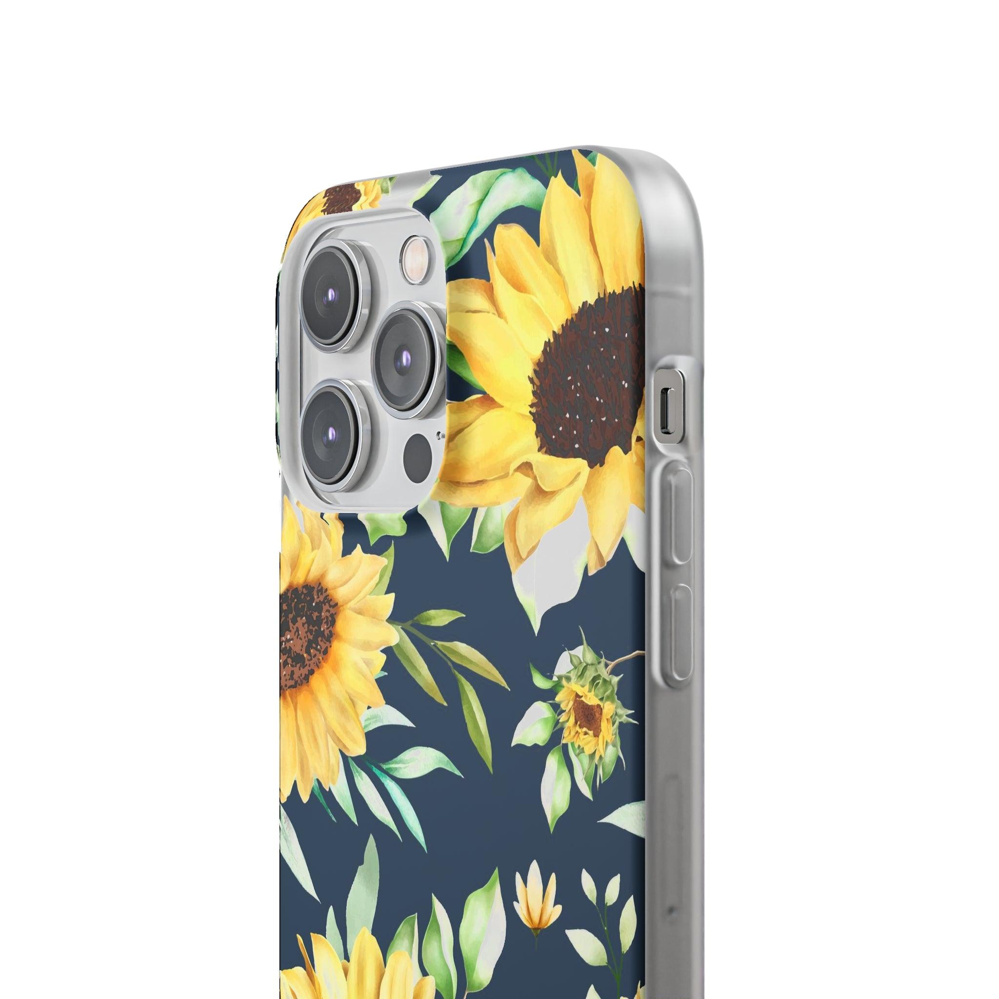 Yellow Floral Evening Slim - PrettyKase