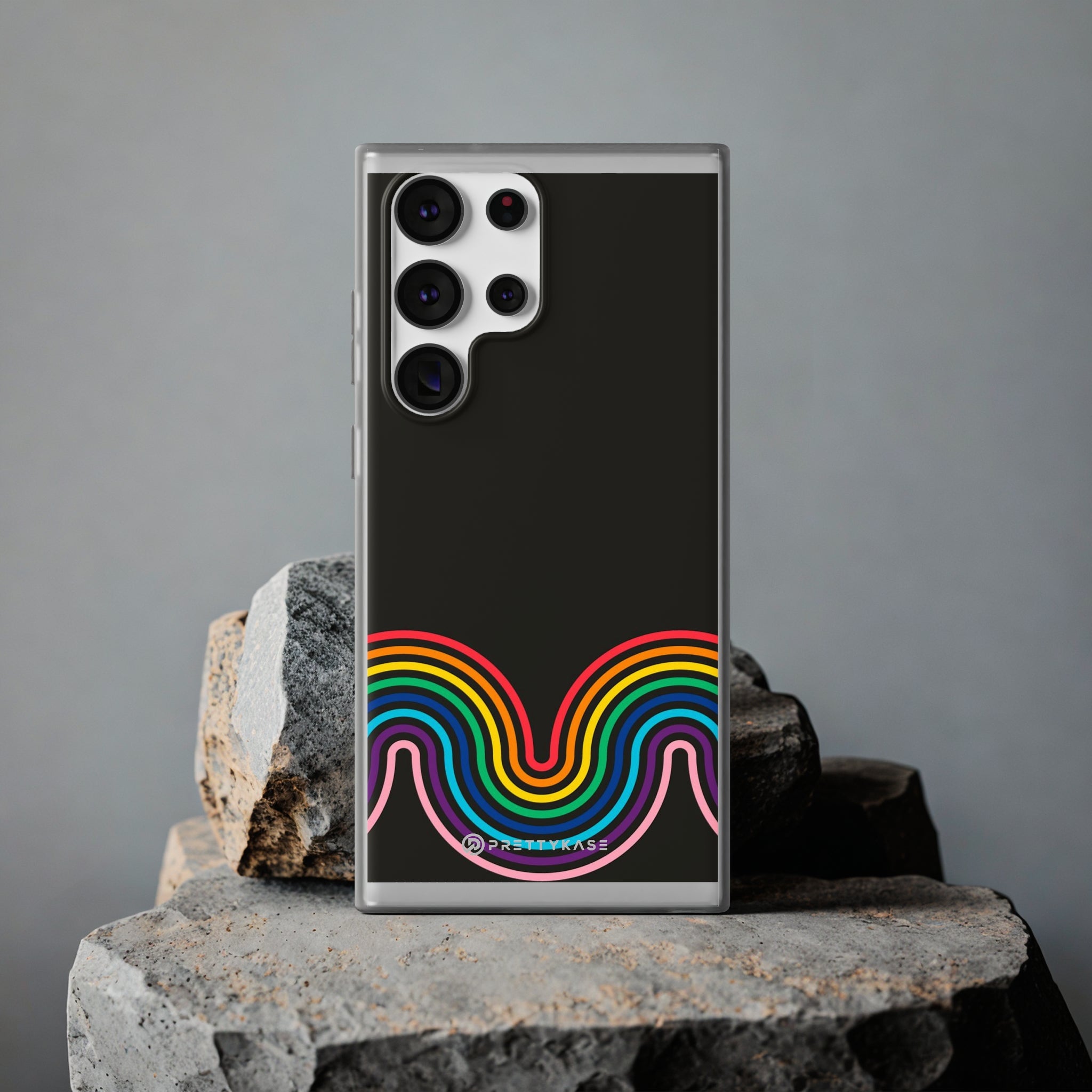 Black and Rainbow Slim