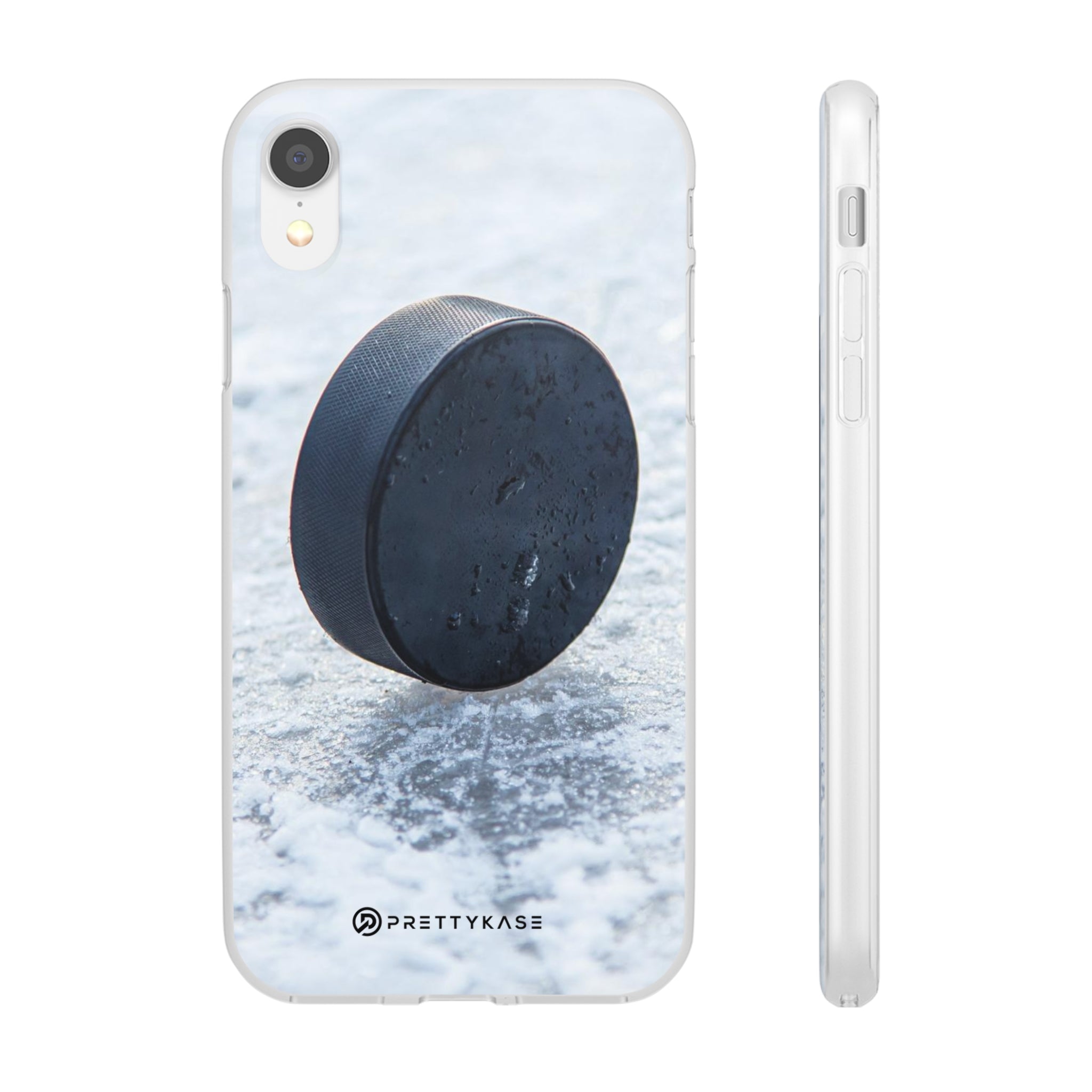 Black Hockey Puck Slim