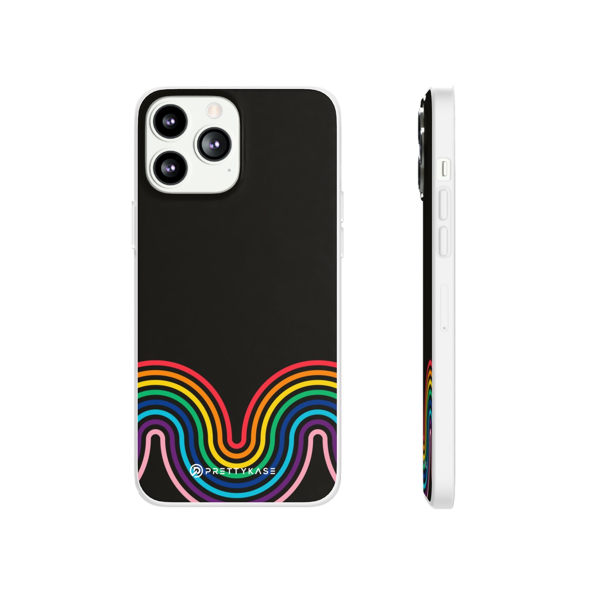 Black and Rainbow Slim