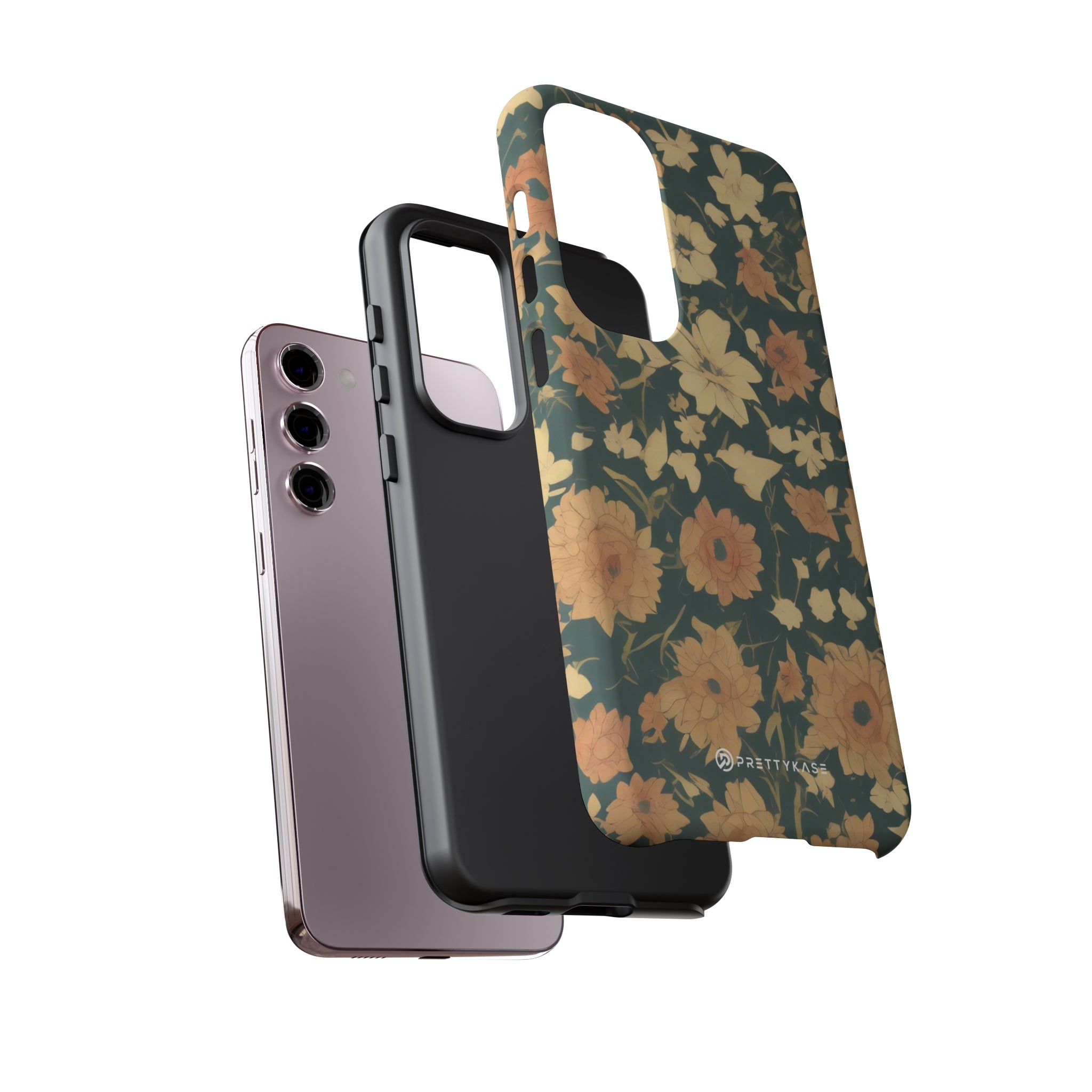 Floral vert olive