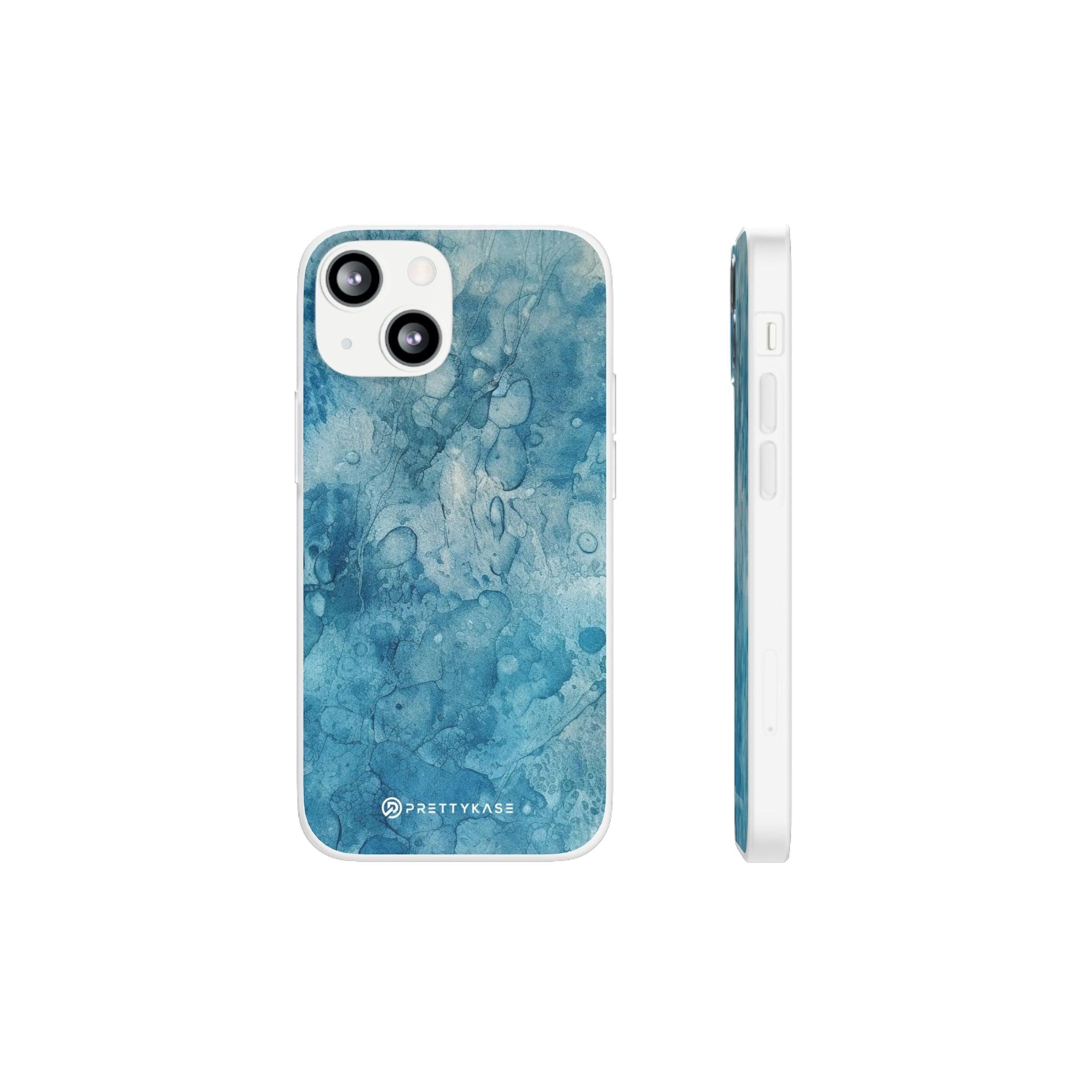 Watercolor Blue Background Slim - PrettyKase